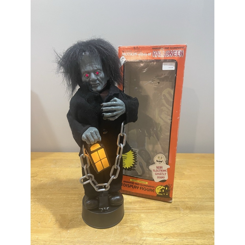 Vintage Telco Motionette Animated FRANKENSTEIN MONSTER‎ 18" No Sound